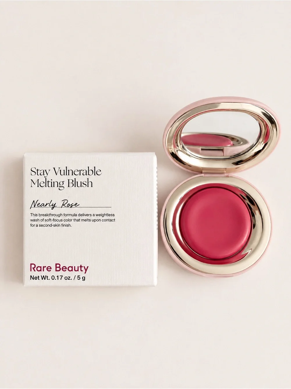 Rare Beauty Melting Blush — Nearly Rose